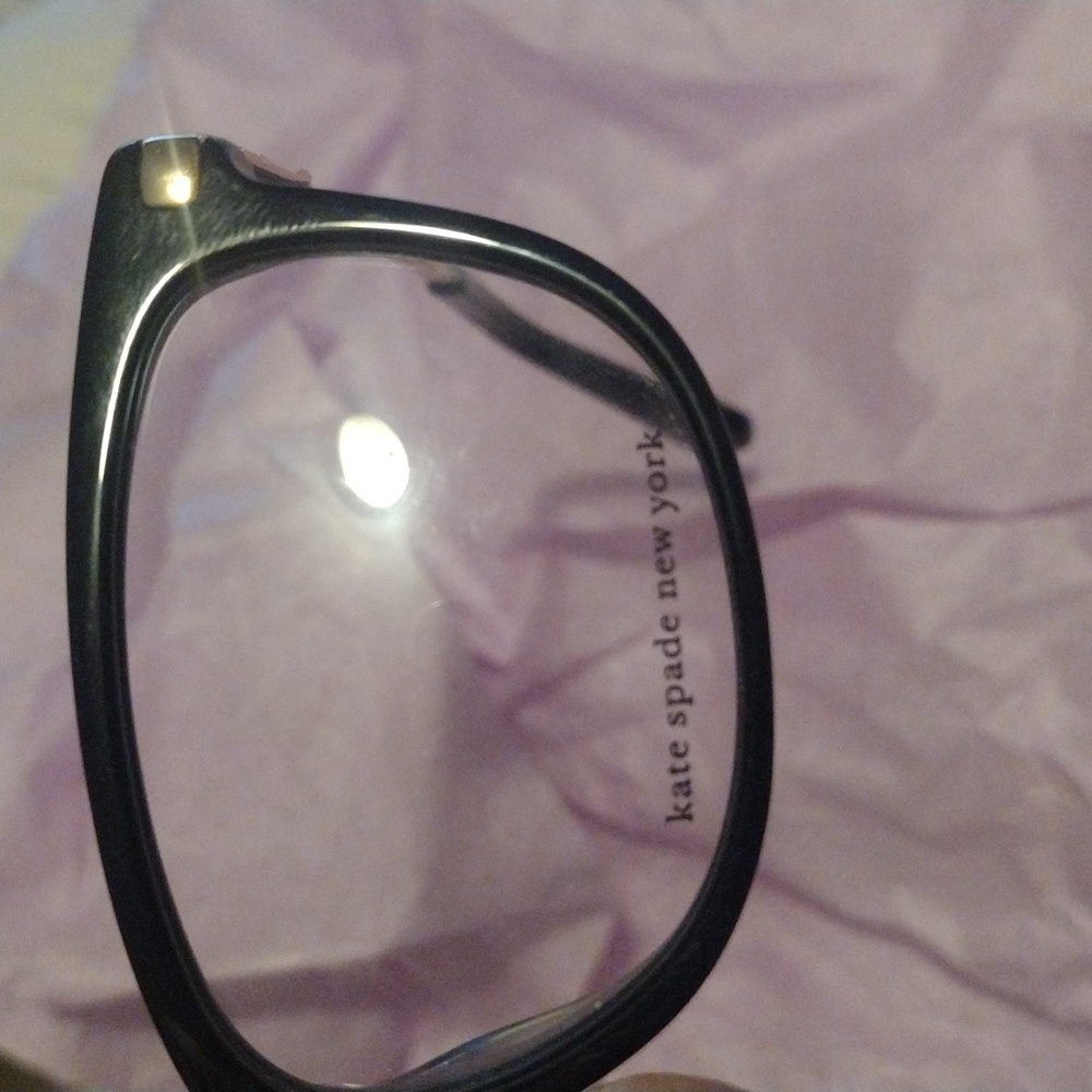 NWT Kate Spade glasses, Jailene black silver - Picture 2 of 7